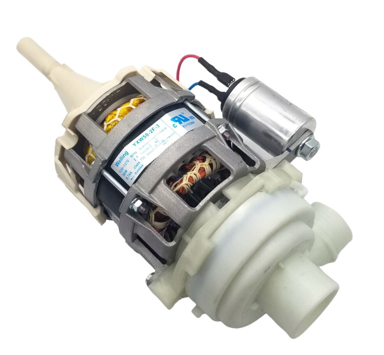 New OEM  Replacement for Midea Dishwasher Pump + Motor 11001010000090