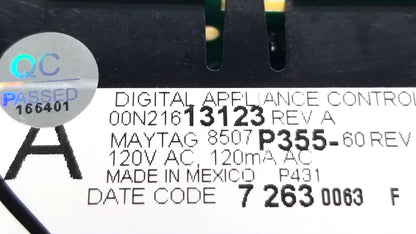 OEM Replacement for Maytag Range Control  8507P355-60     ~ ~