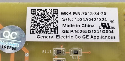OEM Replacement for GE Dishwasher Control 265D1341G004