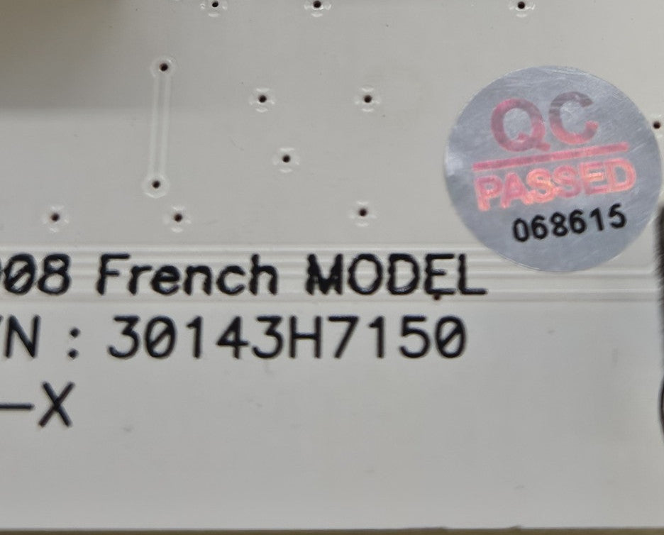 OEM Replacement for Bosch Fridge Control 30143H7150