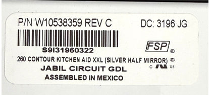 New Replacement for Whirlpool Fridge Control W10538359
