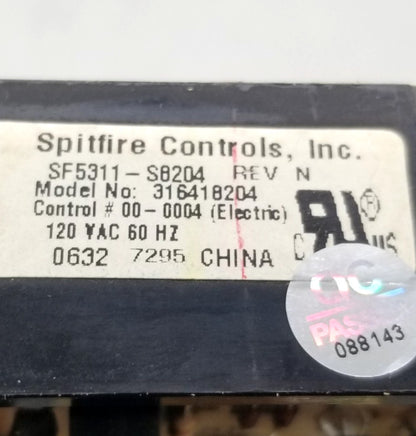 OEM Replacement for Frigidaire Oven Control 316418204