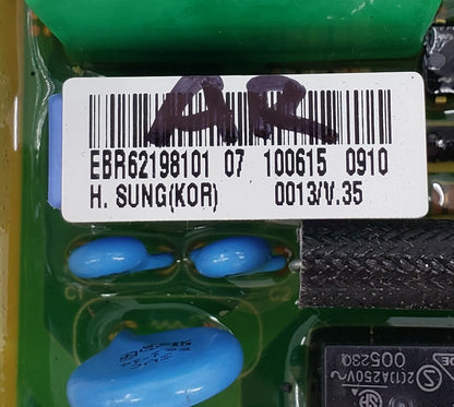 OEM Replacement for LG Washer Control Board EBR62198101 / EBR72267101