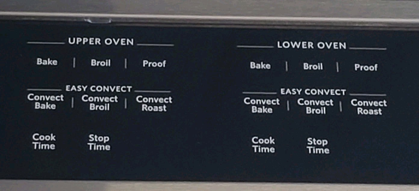 OEM Replacement for KitchenAid Wall Oven Console  W10588749