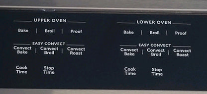 OEM Replacement for KitchenAid Wall Oven Console  W10588749