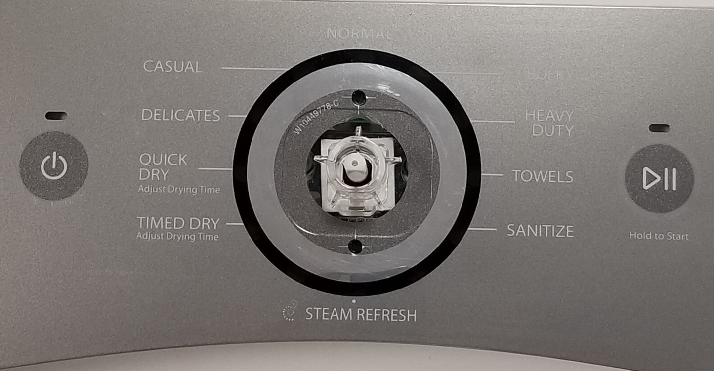OEM Replacement for Whirlpool Dryer Control Panel  W10463673