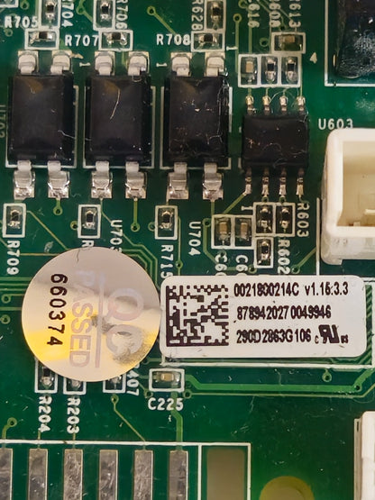 OEM Replacement for GE Washer Control Board 290D283G106
