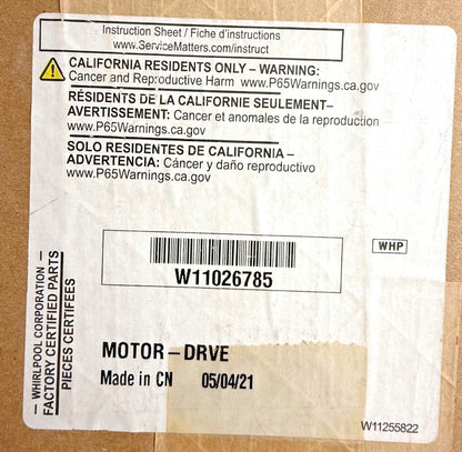 New Replacement for Whirlpool Washer Motor W10677723