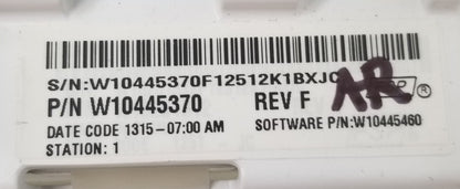 Genuine OEM Replacement for Whirlpool Washer Control W10445370