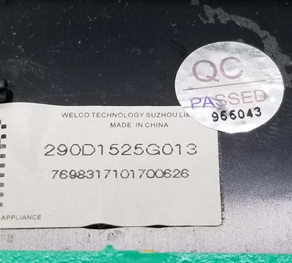 OEM Replacement for GE Dryer Control  290D1525G013