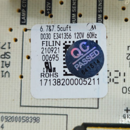 OEM Replacement for Midea Dryer Control Board 17138200005211