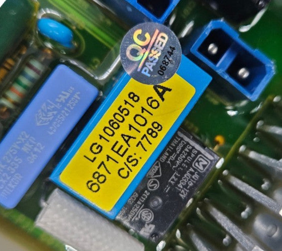 OEM Replacement for LG Washer Control Board 6871EA1016A
