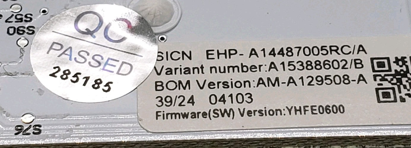 New OEM Replacement for Frigidaire Refrigerator UI Control 5304533235