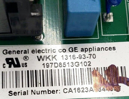 Replacement for GE Fridge Control 197D8513G102 WR55X26529