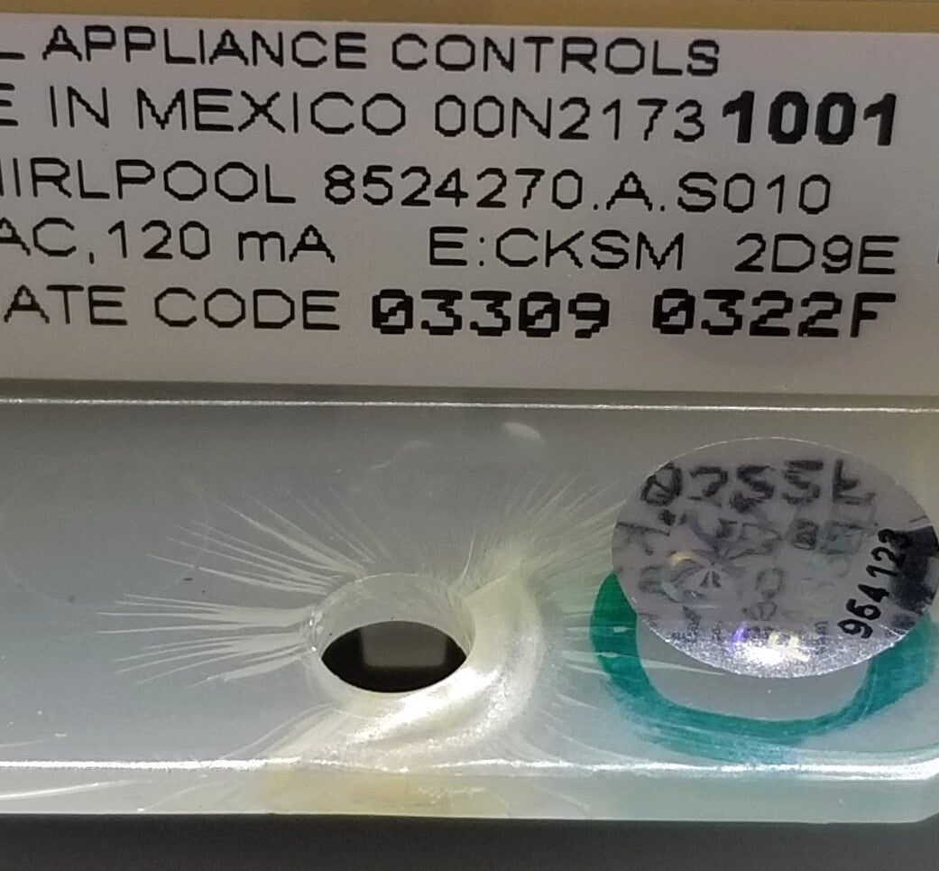 OEM Replacement for Whirlpool Oven Control  8524270