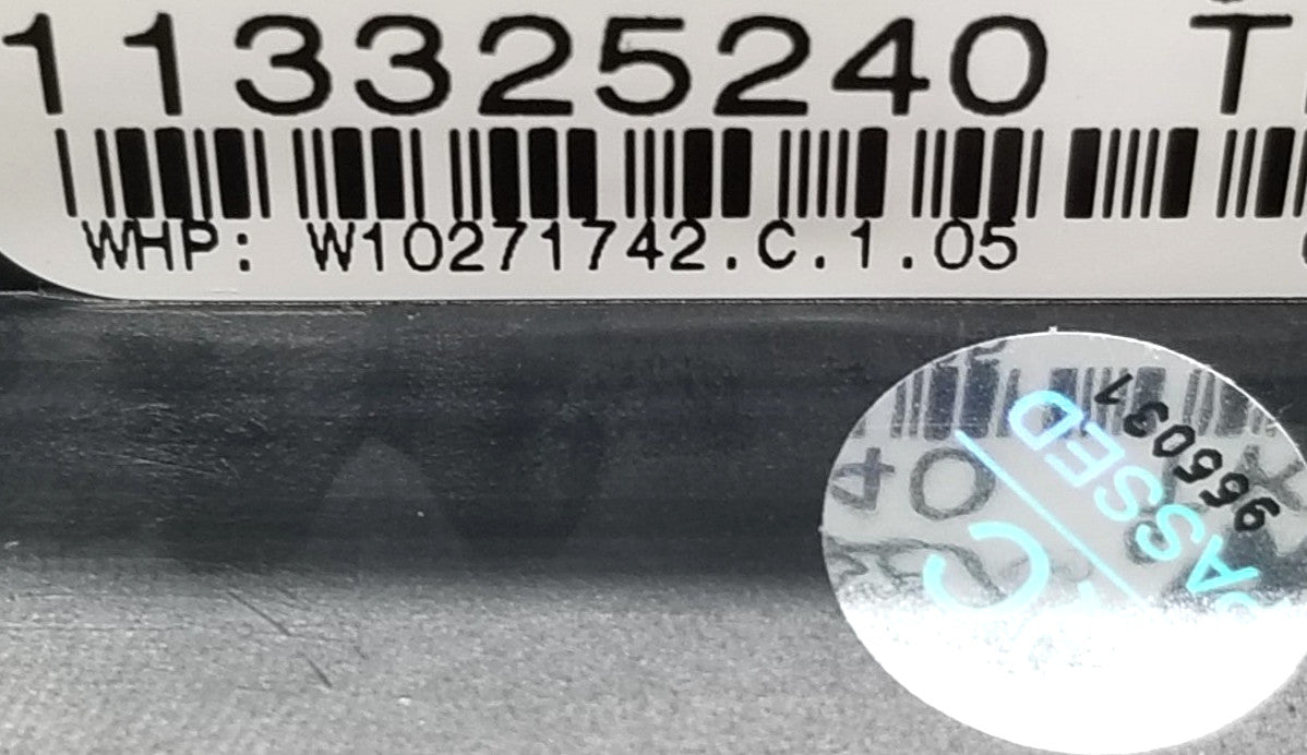 OEM Replacement for Whirlpool Oven Control  W10271742