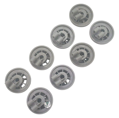 New OEM Replacement for Midea Dishwasher Lower Wheel Set of 8 12176000025298