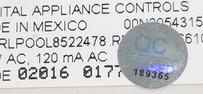 OEM Replacement for Whirlpool Oven Control Board 8522478