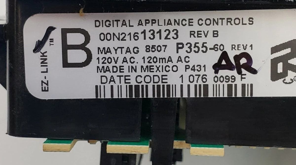 OEM Replacement for Maytag Range Control 8507P355-60