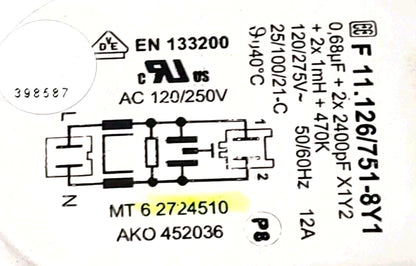 OEM Replacement for Maytag Washer Noise Filter 6 2724510