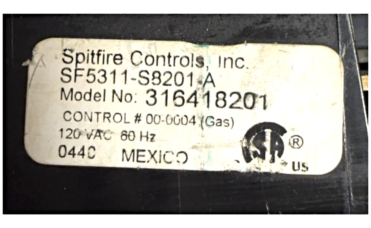 OEM Replacement for Frigidaire Range Control 316418201