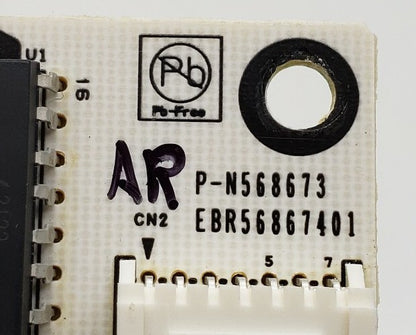 Genuine OEM Replacement for LG Cooktop Control EBR56867401