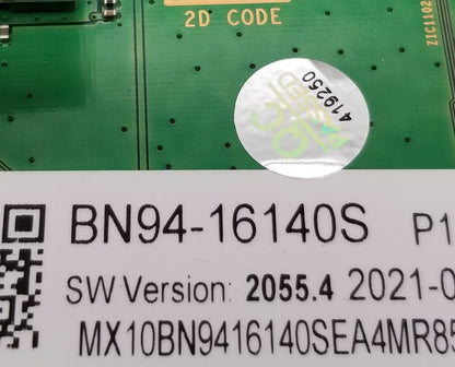 New OEM Replacement for Samsung Main Control Board BN94-16140S 1-Yr