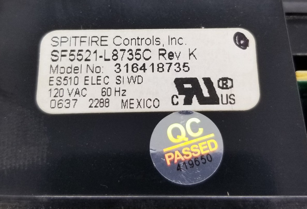 OEM Replacement for Frigidaire Oven Control Board 316418735