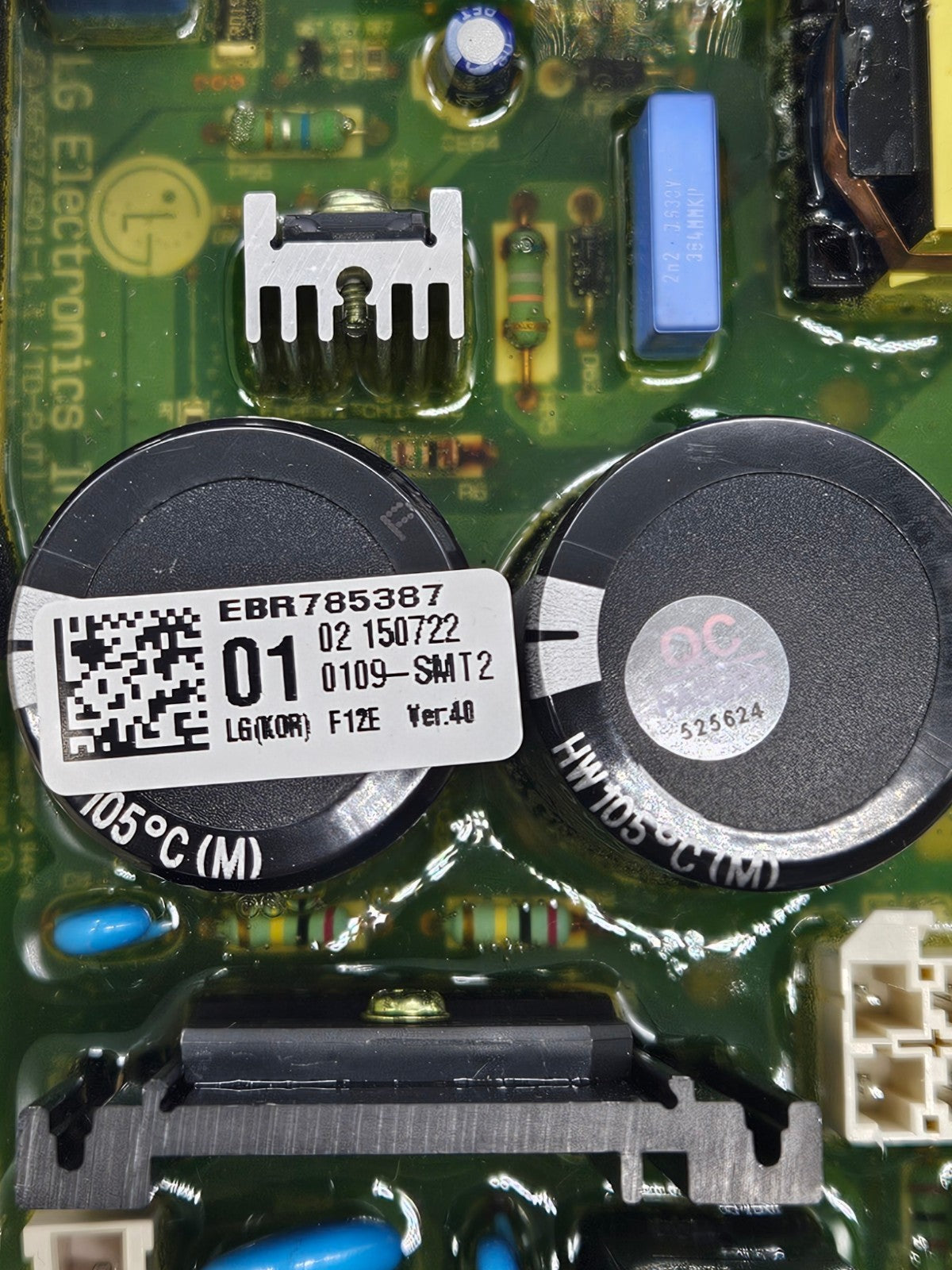 OEM Replacement for LG Washer Main Control EBR78538701