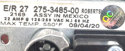 OEM Replacement for Frigidaire Oven Thermostat  275-3458-00