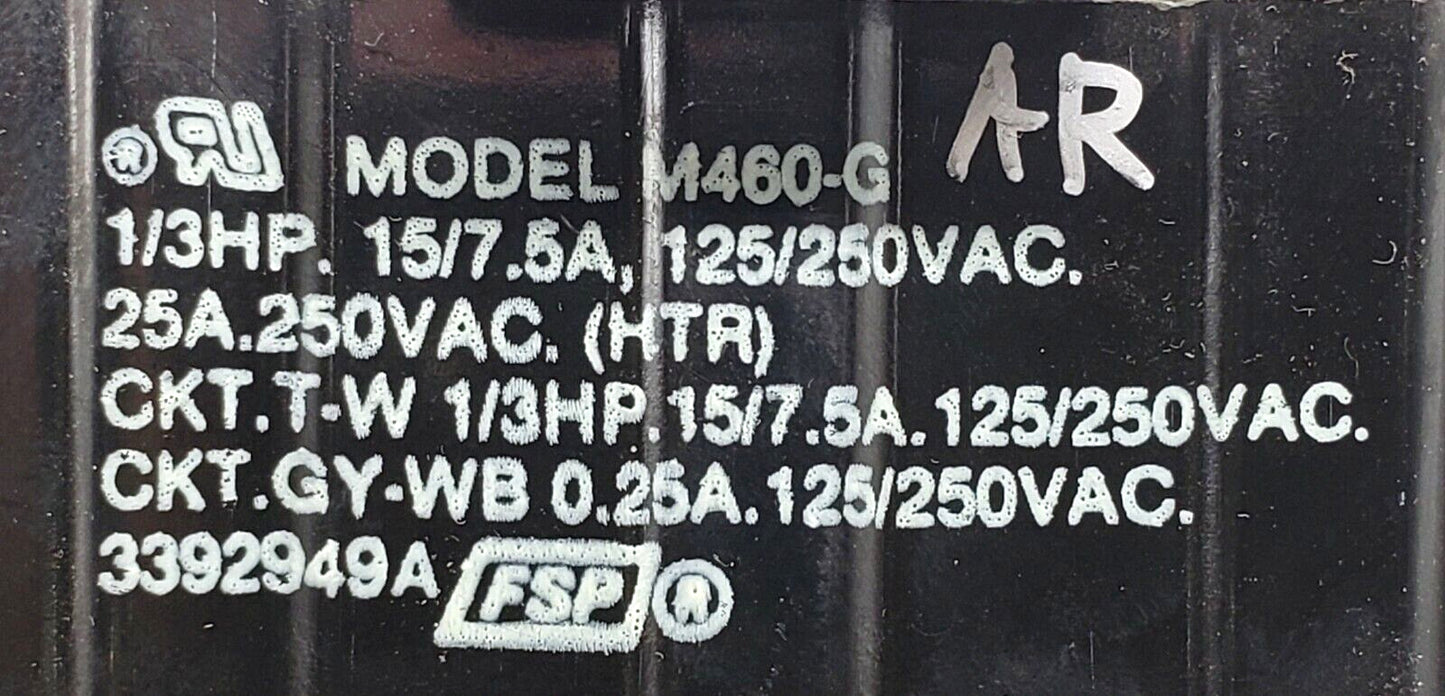 OEM Replacement for Whirlpool Dryer Timer 3392949A 3392949