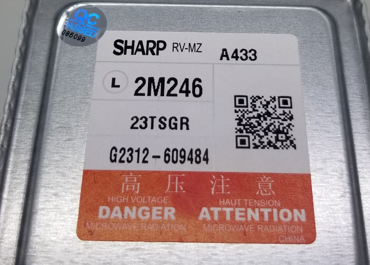 New OEM Replacement for Sharp Magnetron RV-MZA365WRZZ