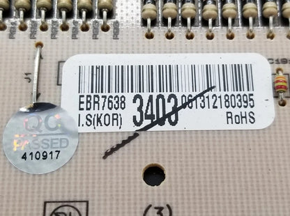 OEM Replacement for LG Range Control EBR76383403