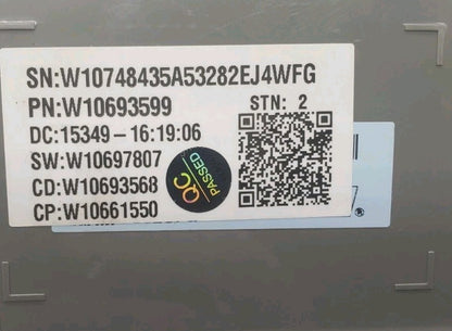 OEM Replacement for Whirlpool Washer Control W10693599