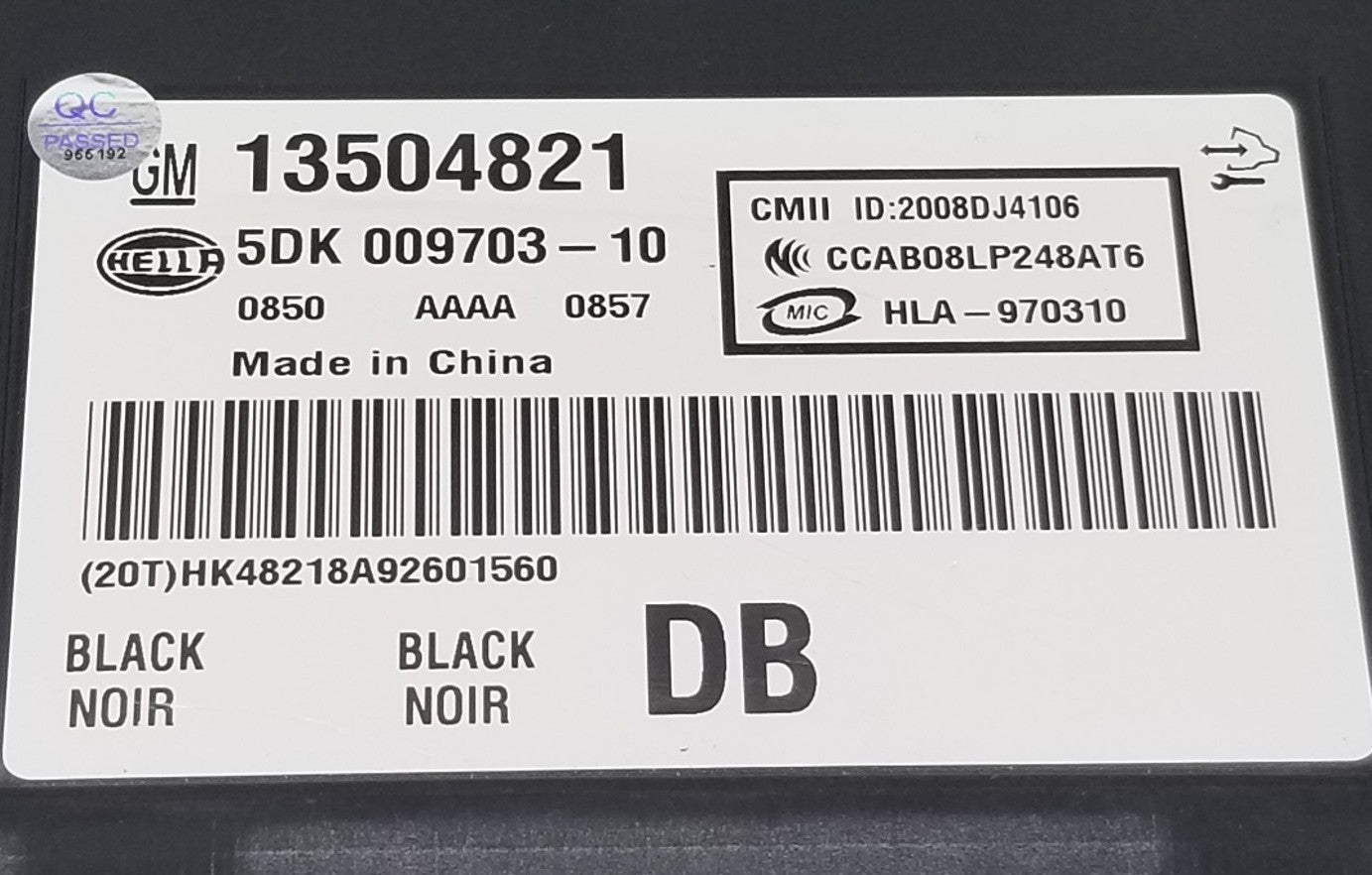 New OEM Chevrolet Cadillac Body Control Module  13504821