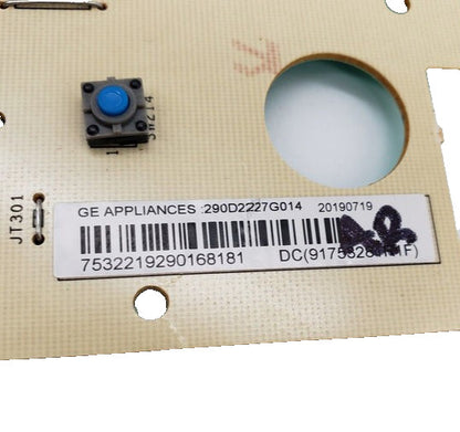 OEM Replacement for GE Washer Control Board 290D2227G014