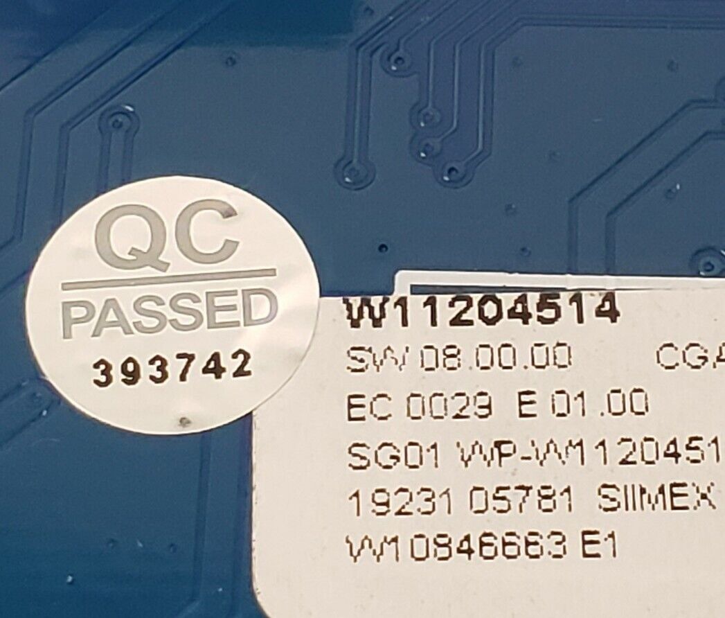 OEM Replacement for Whirlpool Range Control  W11204514