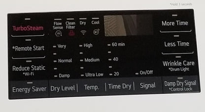 New OEM Replacement for LG Dryer Control Panel  AGL76992523