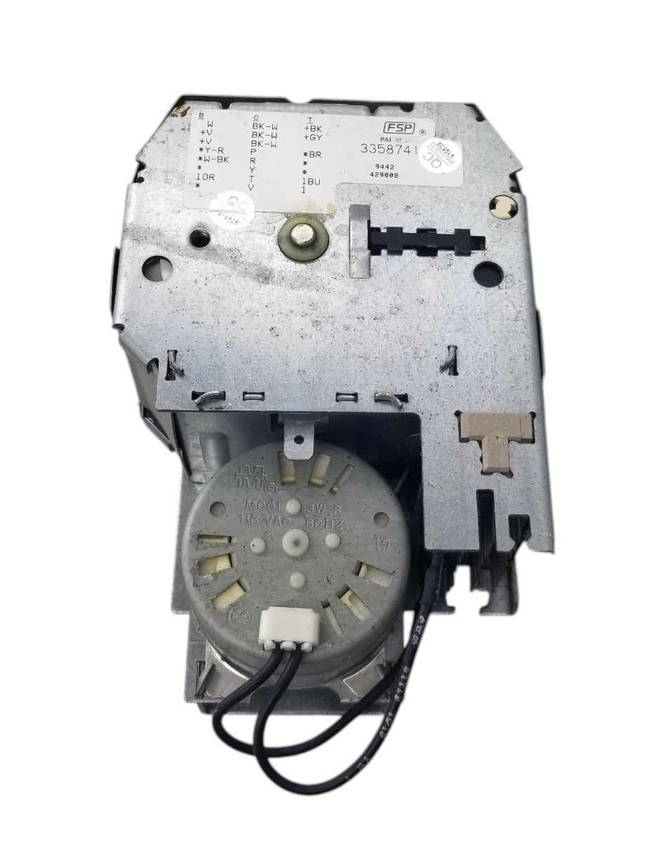 OEM Replacement for Whirlpool Washer Timer 3358741