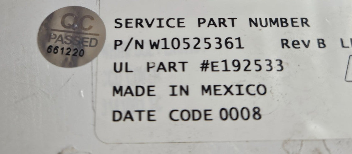 OEM Replacement for Whirlpool Washer Control W10525361