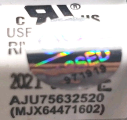 New Genuine OEM Replacement for LG Fridge Water Inlet Valve AJU75632520