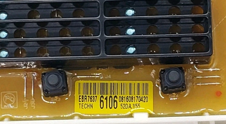 OEM Replacement for LG Washer Control Board EBR76376106