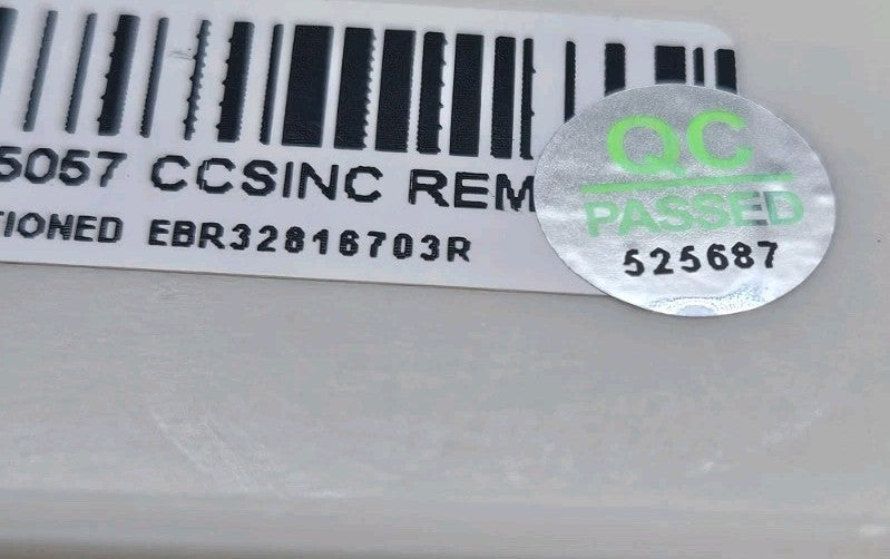 OEM Replacement for LG Washer Control EBR32816703