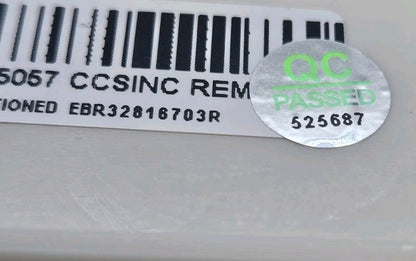 OEM Replacement for LG Washer Control EBR32816703
