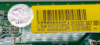 OEM Replacement for LG Fridge Control CSP30020854