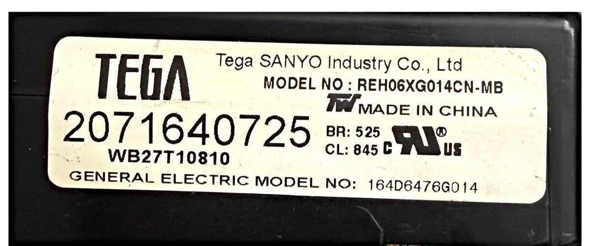 OEM Replacement for GE Oven Control Board 164D6476G014