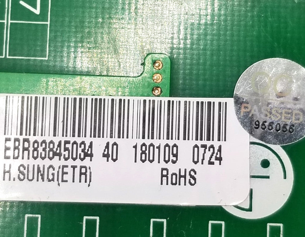 OEM Replacement for LG Refrigerator Control  EBR83845034