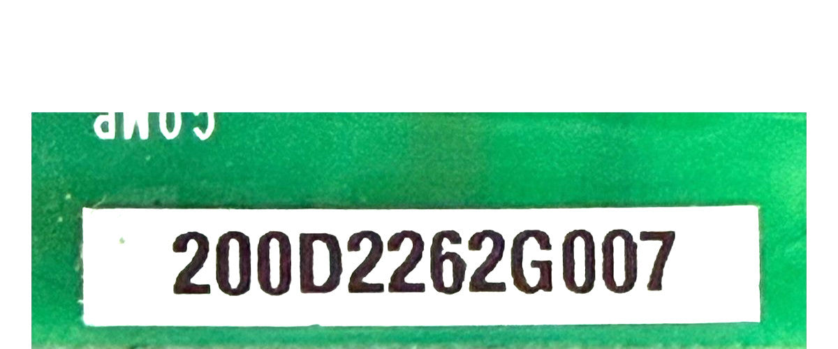 OEM Replacement for GE Fridge Control Board 200D2262G007