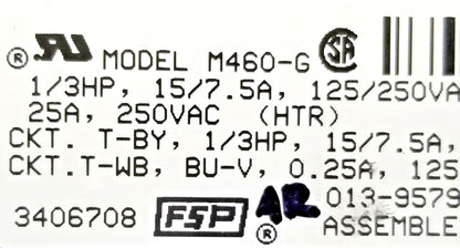 OEM Replacement for Whirlpool Dryer Timer 3406708