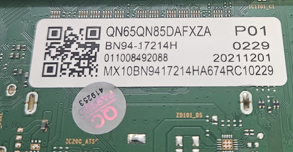 New OEM Replacement for Samsung TV Control BN94-17214H 1- Year
